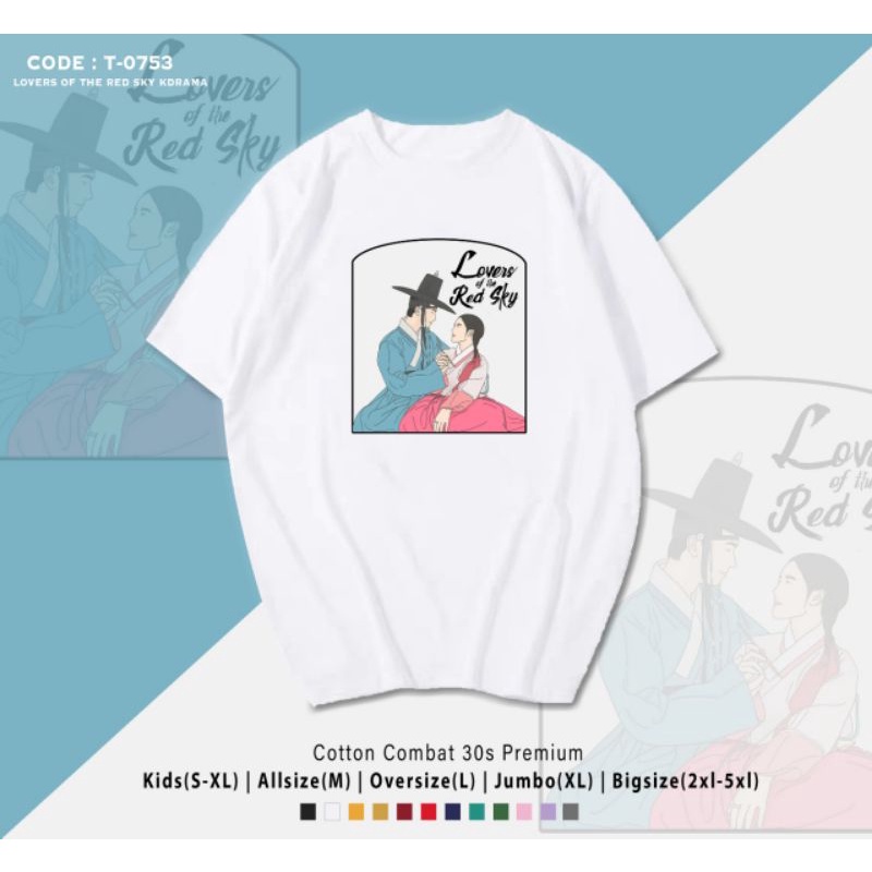 KAOS K-DRAMA LOVERS OF THE RED SKY 001 OVERSIZE