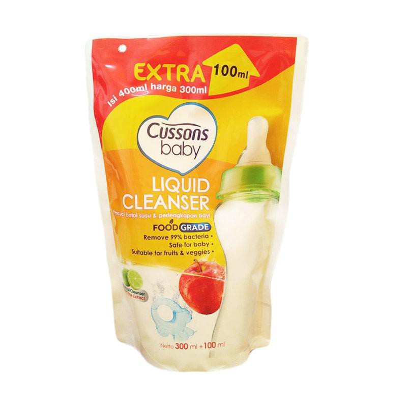 Cussons Baby Bottle &amp; Nipple Cleaner 300 ml - Pencuci Botol