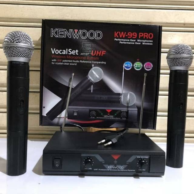 Mic murah mic wireless kenwood KW-99pro