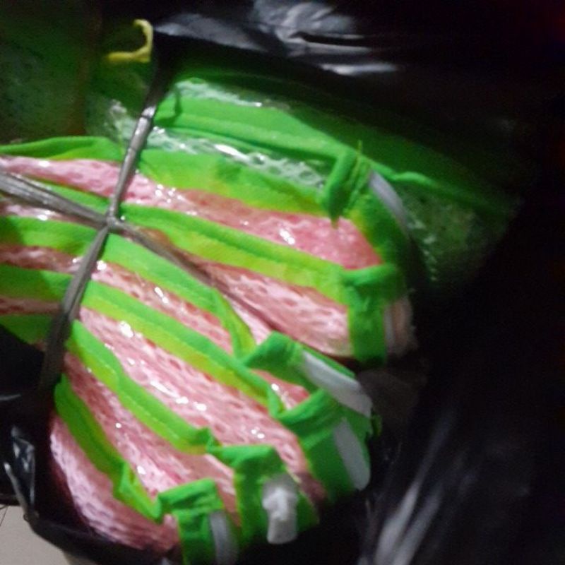 Kain ayunan super jumbo+resleting di bagian kaki,kantogang di bagian samping-Pink