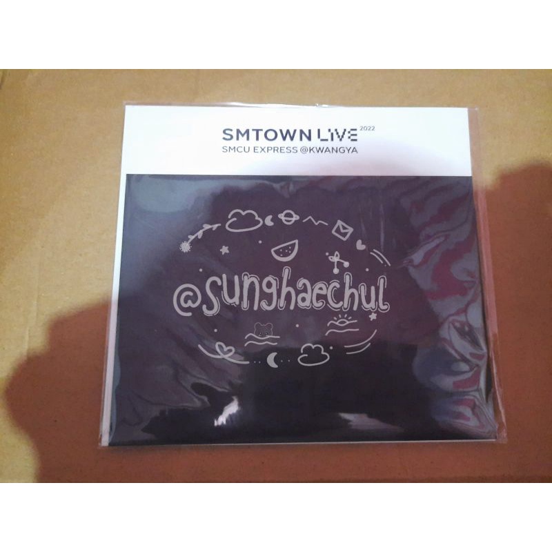 Donghae Ar ticket SMTOWN LIVE SMCU SUPER JUNIOR [sealed]