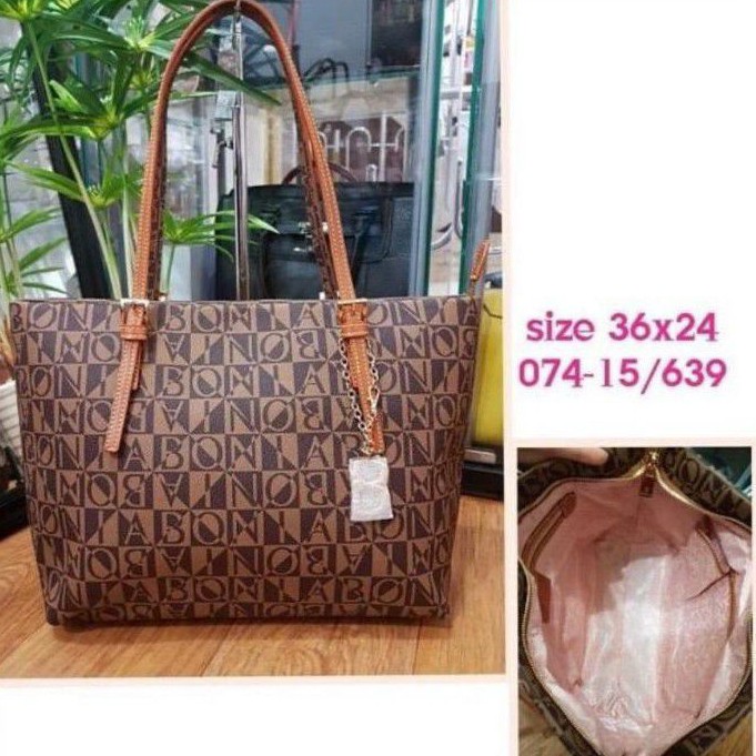 Tas bonia original tote monogram