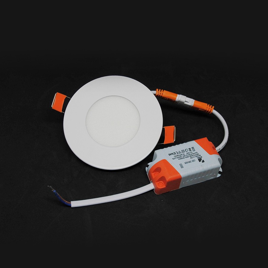 Lampu LED Downlight Panel Plafon Bulat Tipis 18W 24W