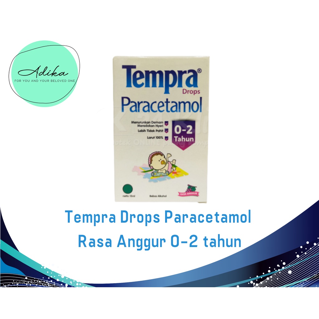 Tempra Drops Paracetamol