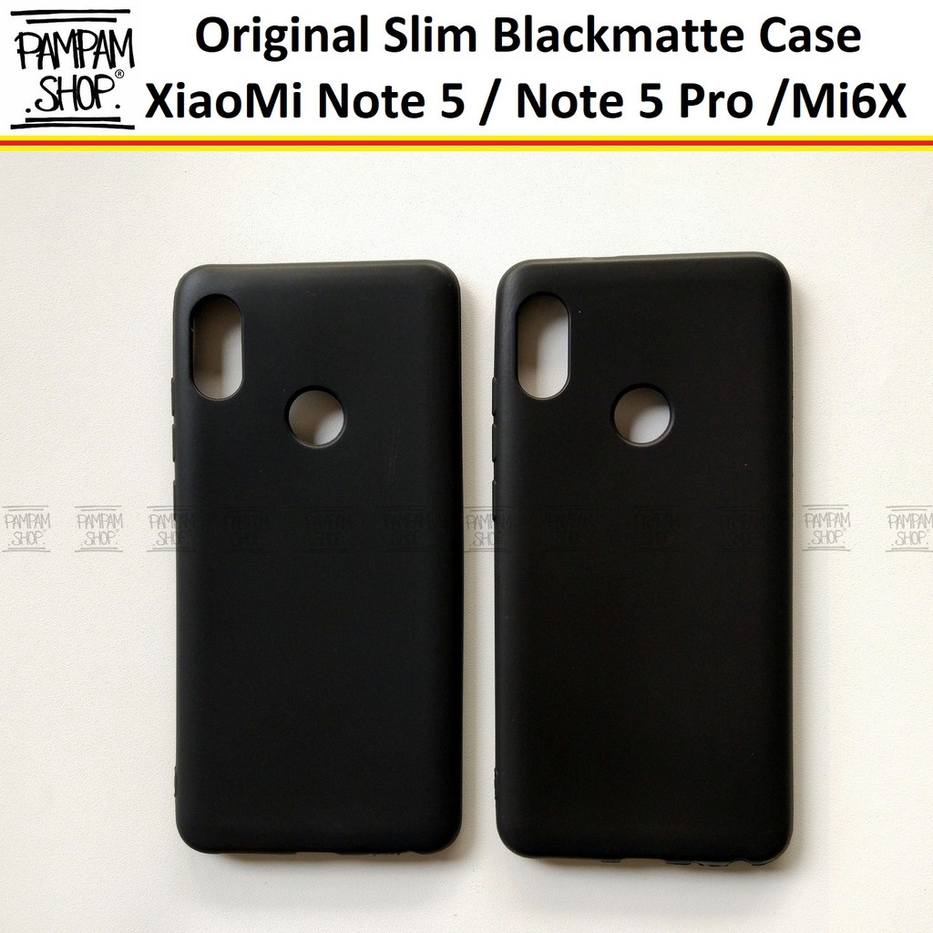 Soft Case Slim Black Matte XiaoMi Note 5 Pro Mi6X Ultrathin Ultra Thin Silicone Blackmatte Softcase