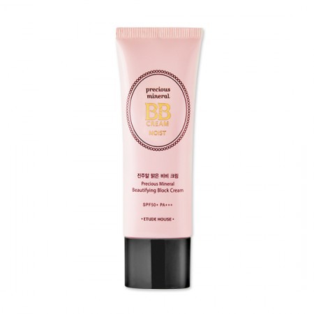 Etude House Precious Mineral BB Cream Moist Beautifying Block SPF 50 PA++ 100% Original