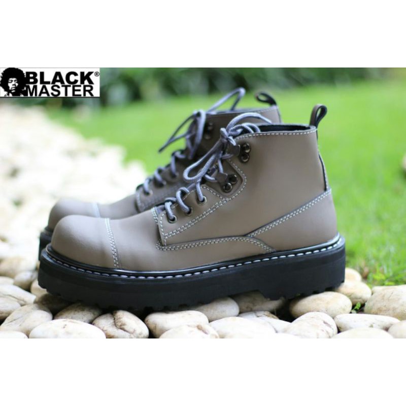 BLACK MASTER UG NEW | Sepatu Boots Safety Pria Original Kulit Asli