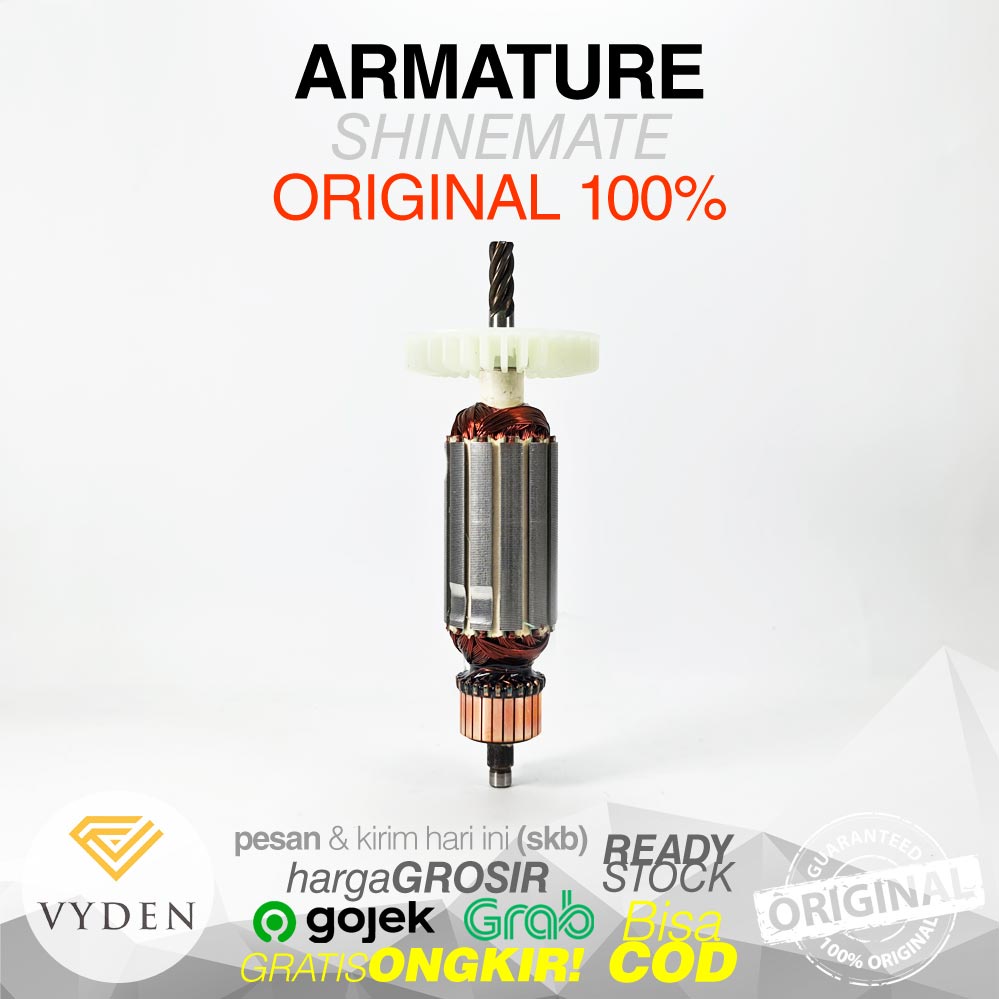 SHINEMATE Armature Anker Original Spare Parts Angker Amature MURAH