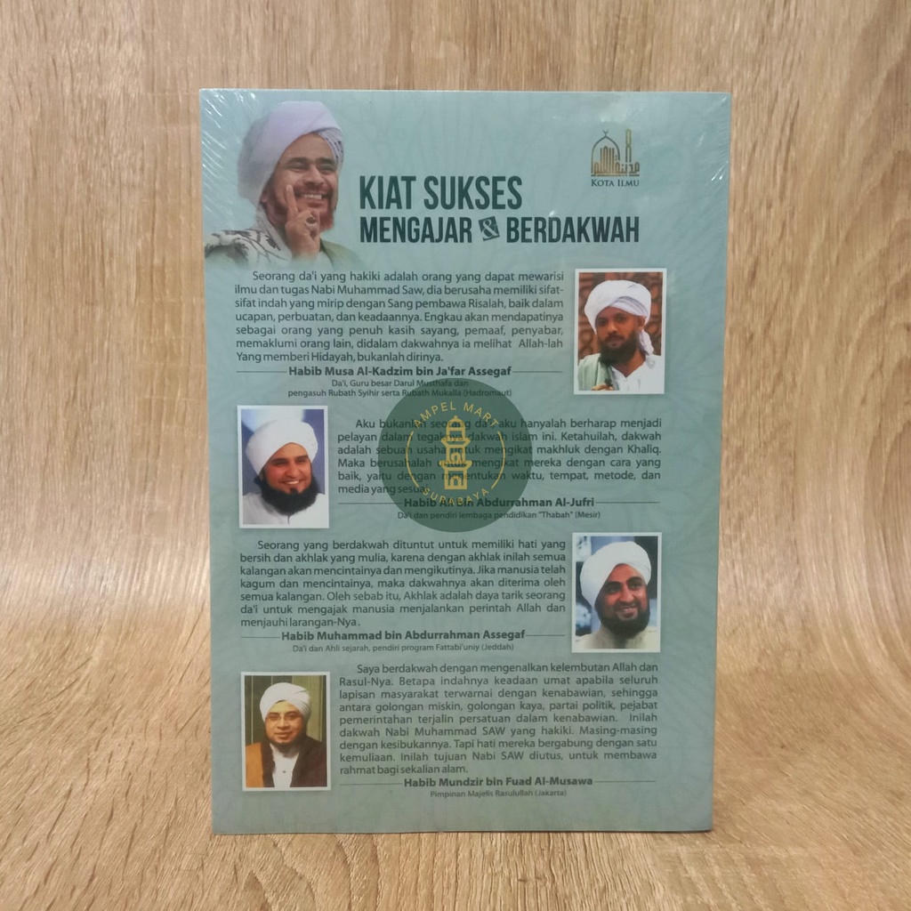 Kiat Sukses Mengajar &amp; Berdakwah Karya Al-Habib Umar Bin Muhammad Bin Salim Bin Hafidzh - Kota Ilmu