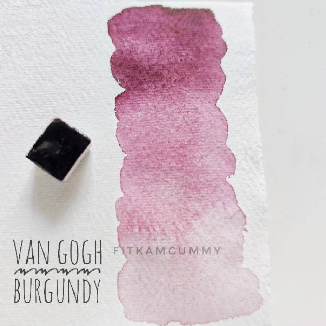 

Van Gogh Watercolor Burgundy