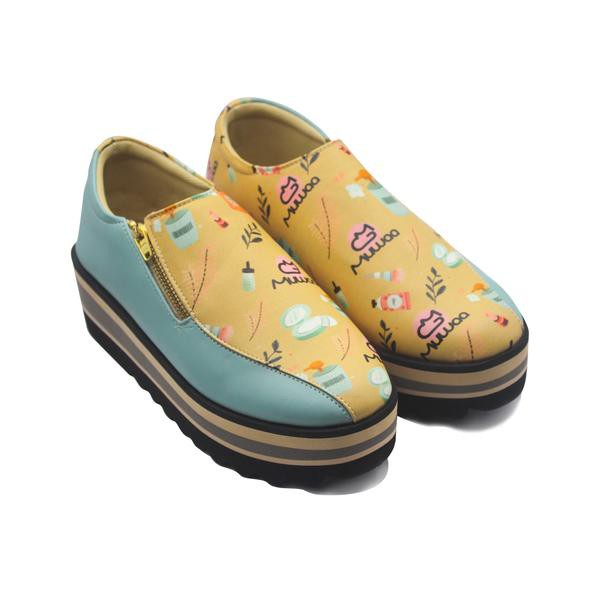 MUWAA SHOES - SEPATU MUWAA - CALYTA YELLOW