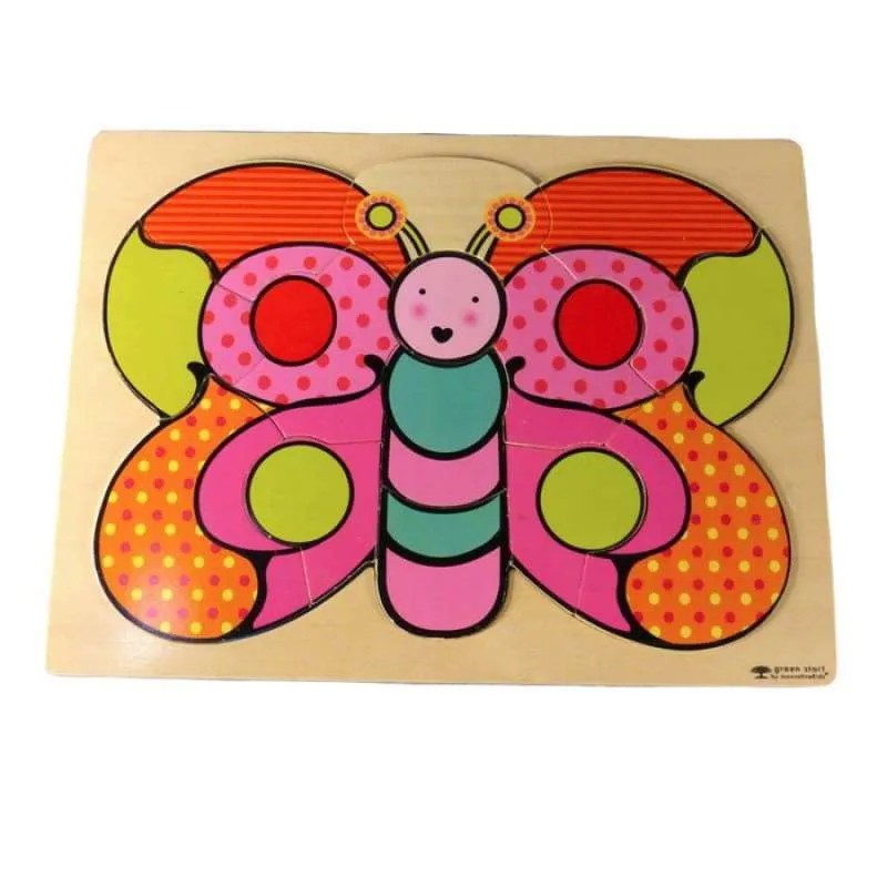 Puzzle Kayu Butterfly - Mainan Edukasi