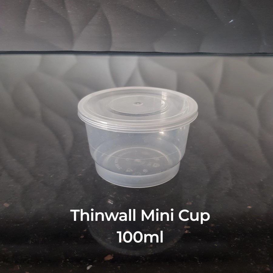 Thinwall Mini Sauce Cup 100ml