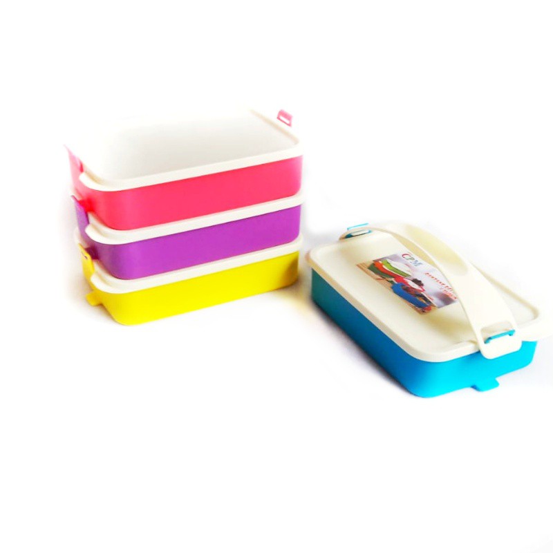 TEMPAT MAKAN RANTANG SUSUN RANTANG PLASTIK WADAH PLASTIK CPM RANTANG SUSUN 4 TEMPAT MAKAN RANTANG