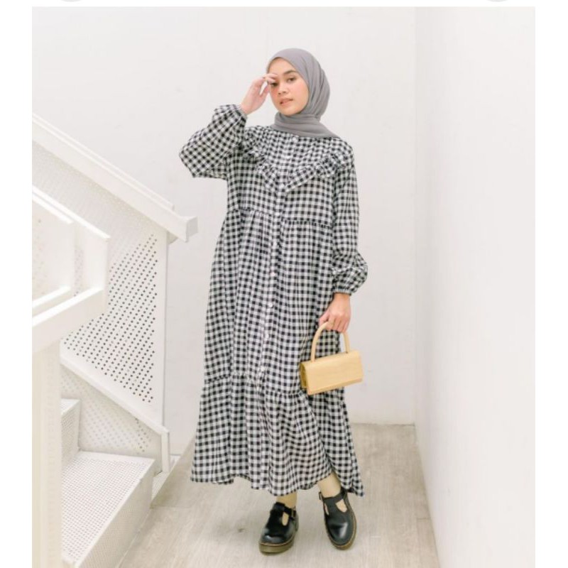 hayya gingham black haidee orlin