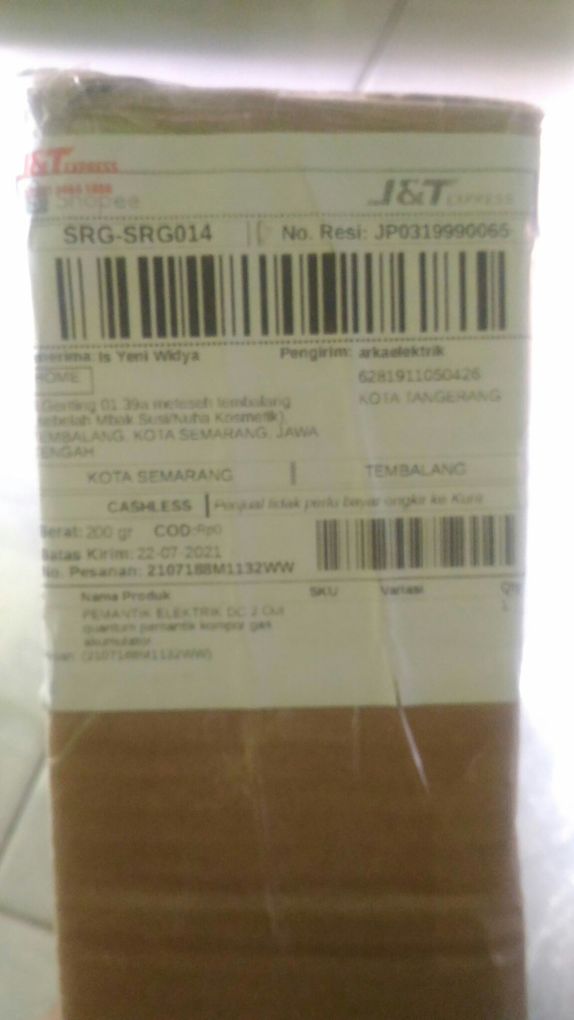 Pemantik Elektrik Dc 2 Out Quantum Pemantik Kompor Gas Akumulator