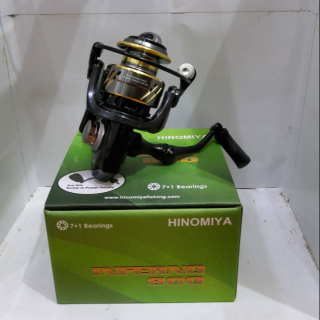 REEL HINOMIYA INFERNO 800 POWER HANDLE