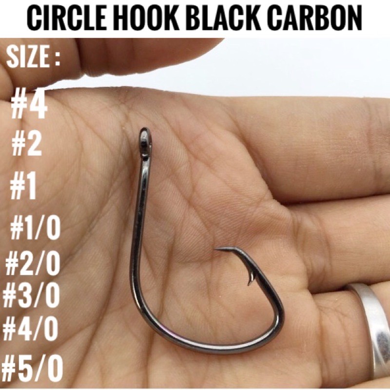 Circle Hook Mata Kail Carbon