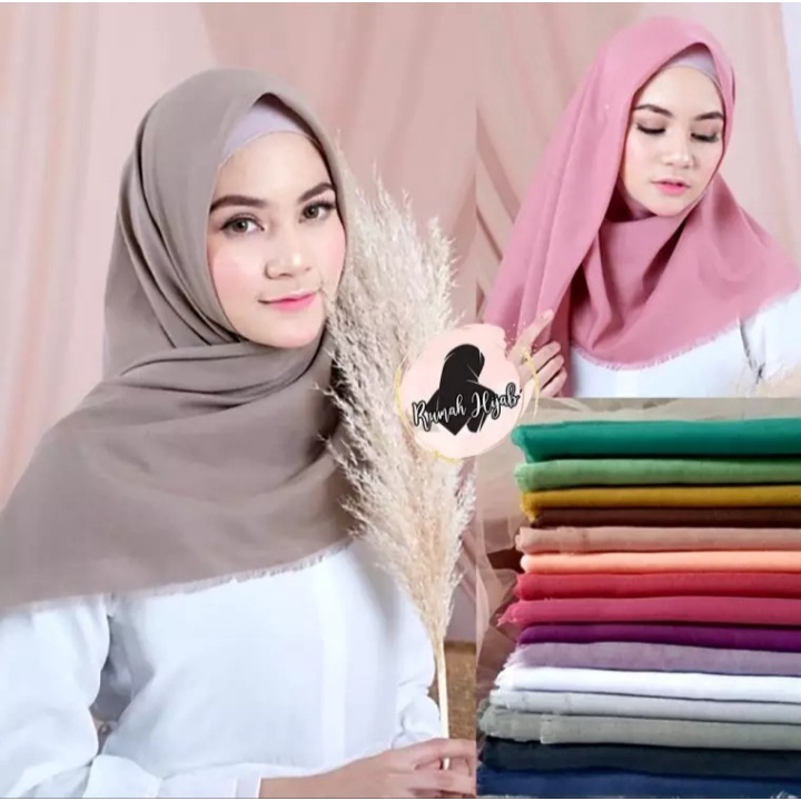 Jilbab Saudia Ansania PART1 Kerudung Katun Voal Segiempat Rawis/Jilbab saudia segi 4 empat rumbay ra