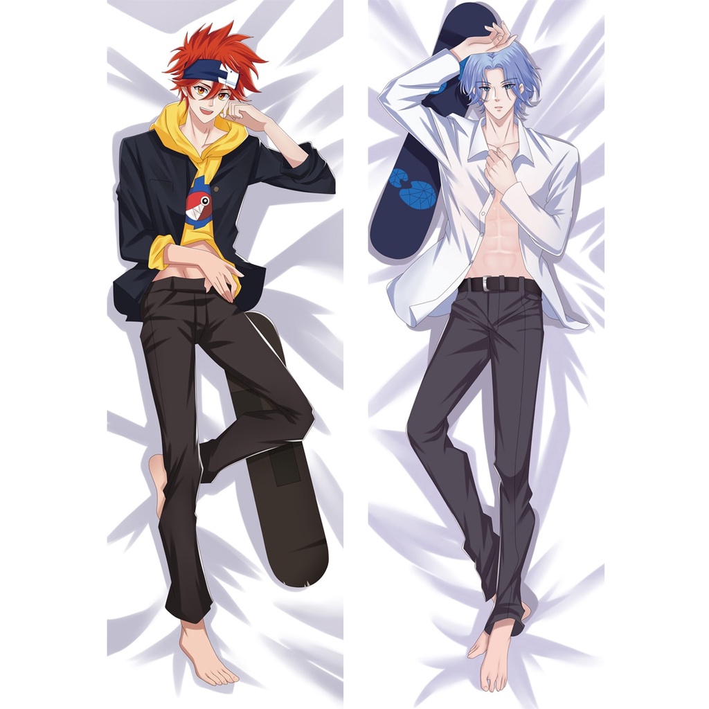 PREORDER SK8 The Infinity Reki Kyan Cosplay Pillow Case Dakimakura Peach Skin SK∞ Halloween Male Hug