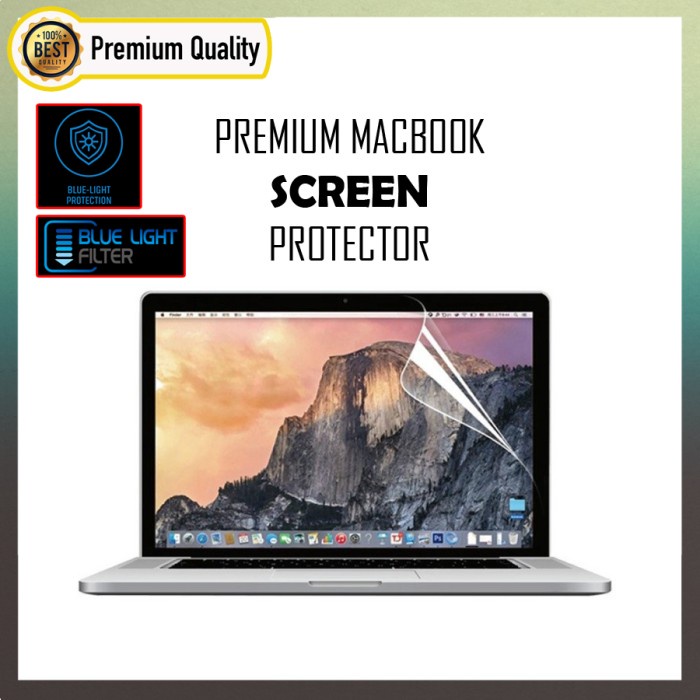 Screen Protector Anti Blue Light / Anti Gores Macbook Air Pro Varian