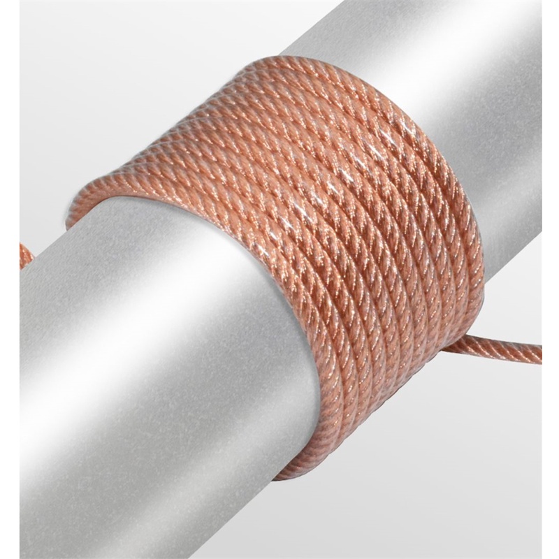 1 meter soft Litz wire OD 1.8mm Single strand 140 cores Single crystal copper Litz cable earphone upgrade cable