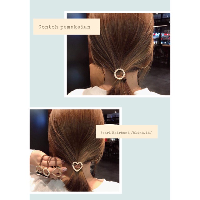 Tali rambut pearl/ tali rambut korea