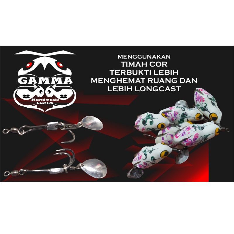 soft frog gamma lure motif merrak