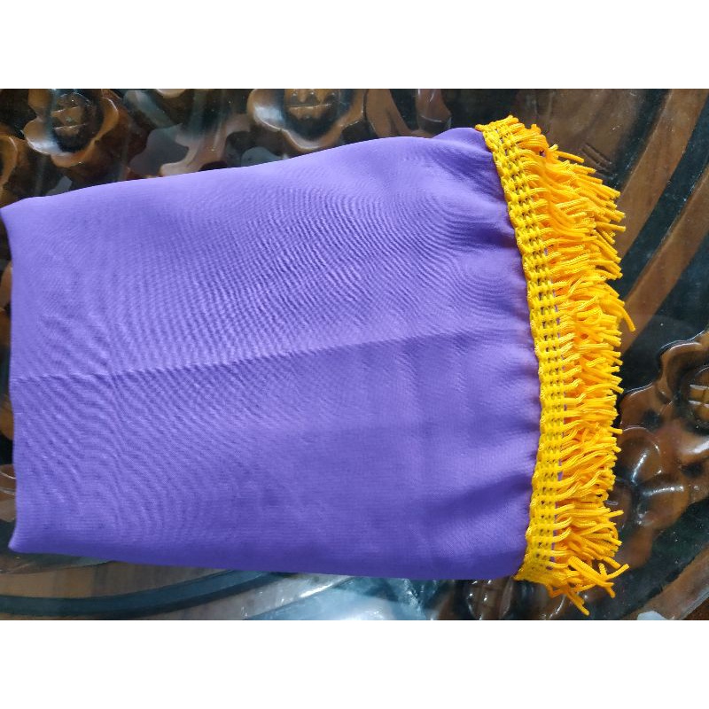 Sampur selendang tari gandrung-Ungu