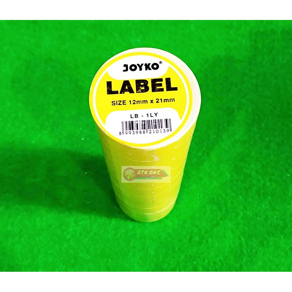 

Joyko Label Harga 1 Line Kuning