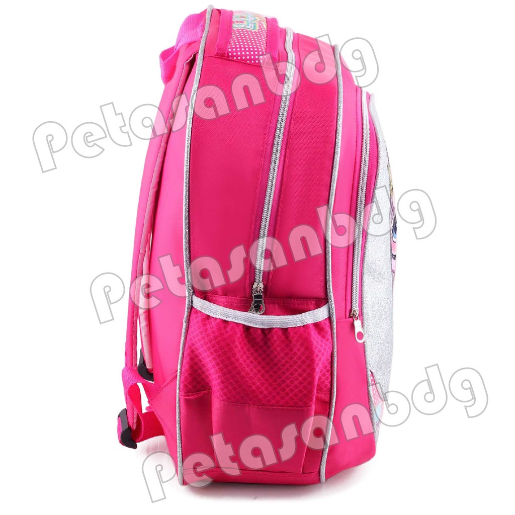 PTS - Ransel Sekolah Anak SD Perempuan Karakter LOL SURPRISE - Ransel Glitter LED MUSIC - SAY HI