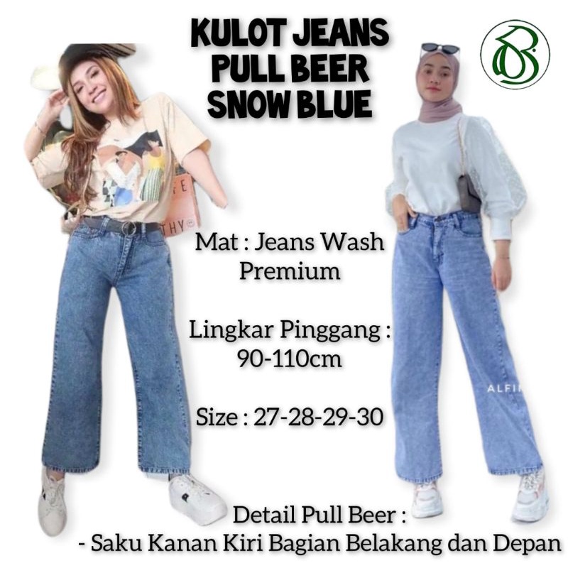 KULOT JEANS PULL BEAR