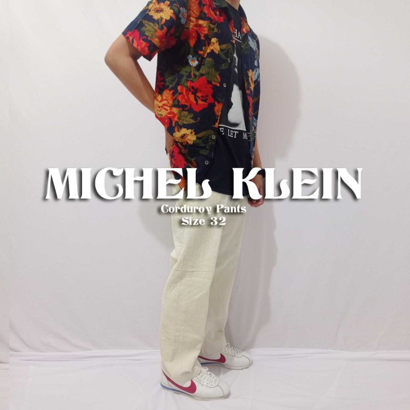 CELANA CORDUROY PANTS MICHEL KLEIN