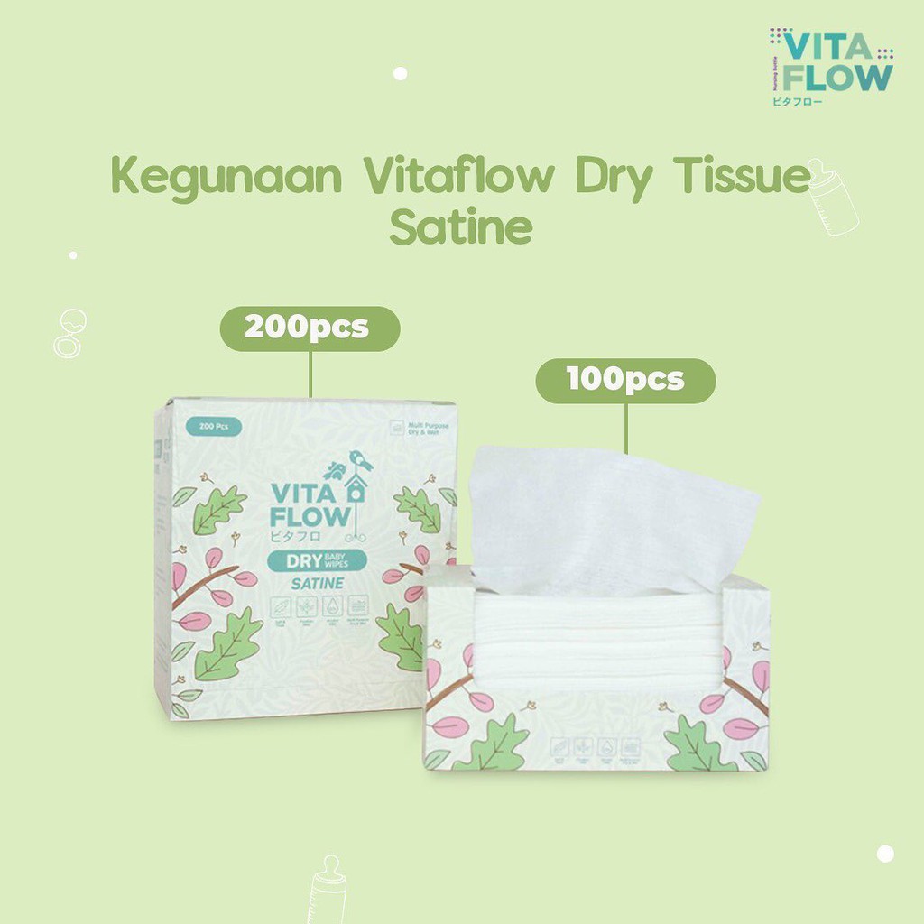 Vitaflow Dry Tissue Satine