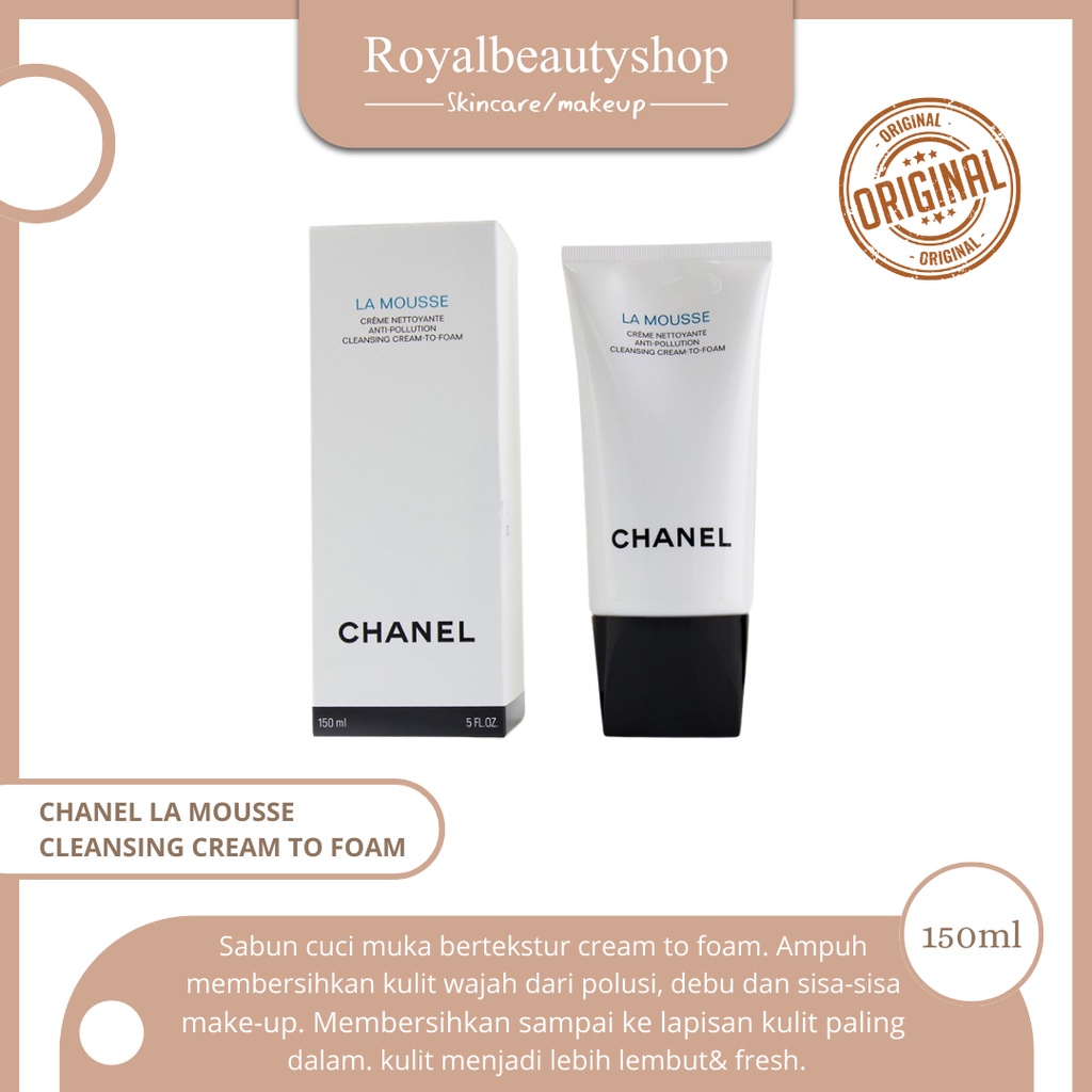 Chanel La Mousse Cleansing Cream to Foam 150ml