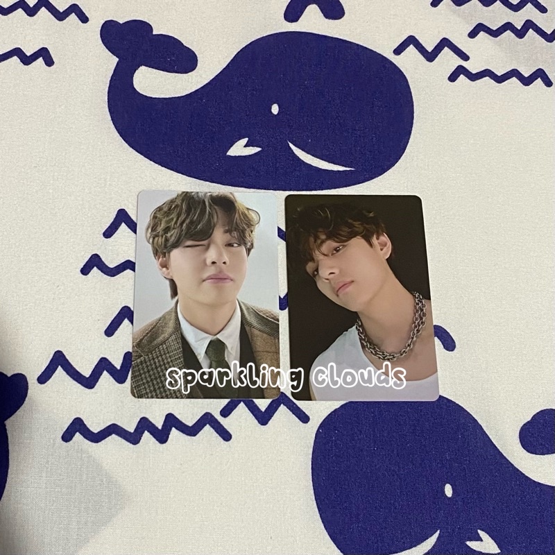 Photocard PC BTS Taehyung Festa D6 D9 Taehyung wink Taehyung rantai
