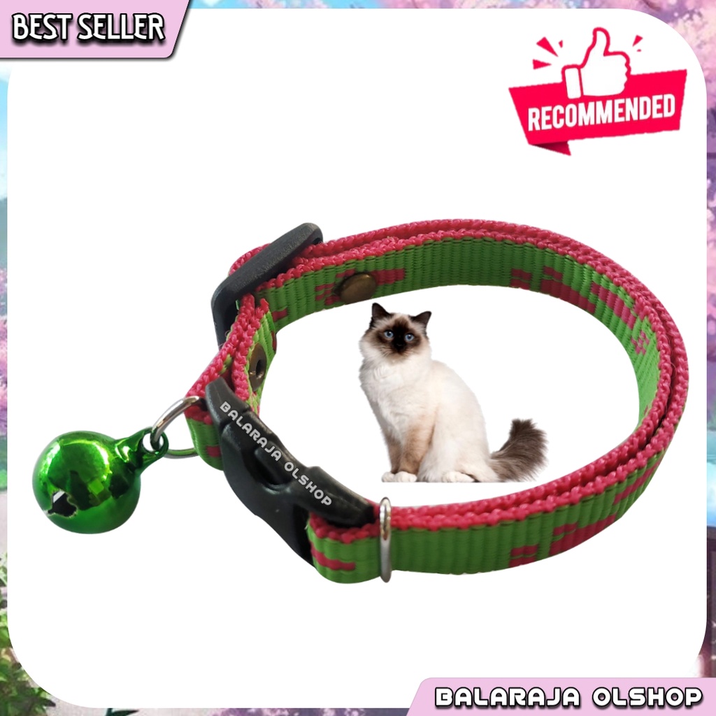 Kalung Kucing Anjing Kelinci Motif Telapak Kaki Ready Semua Warna