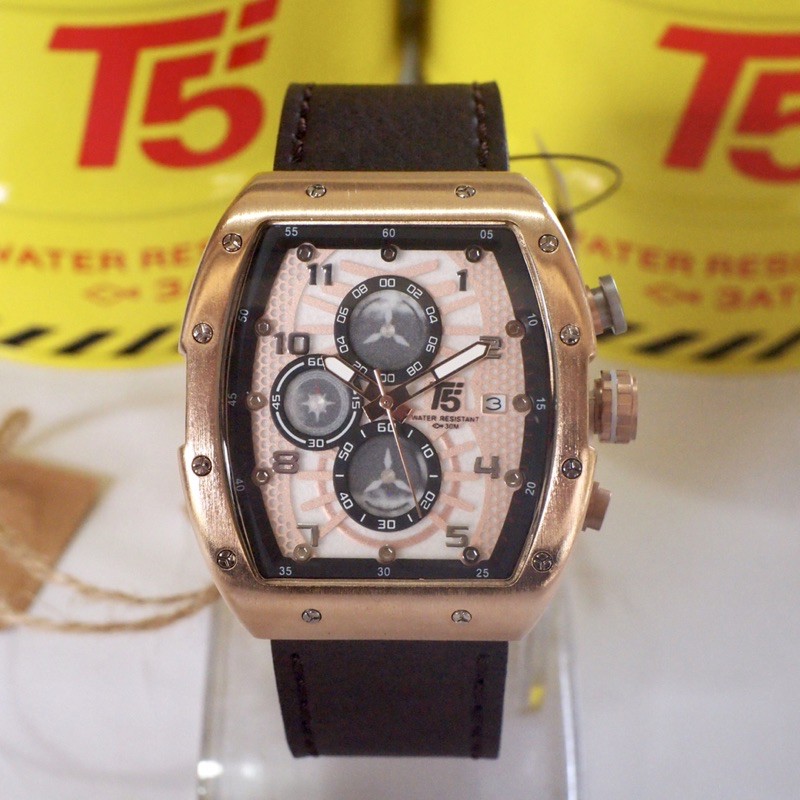 Jam Tangan T5 H370 Man Sport Casual Analog