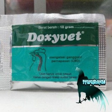 DOXYVET 10gr / obat ngorok unggas / obat crd ayam