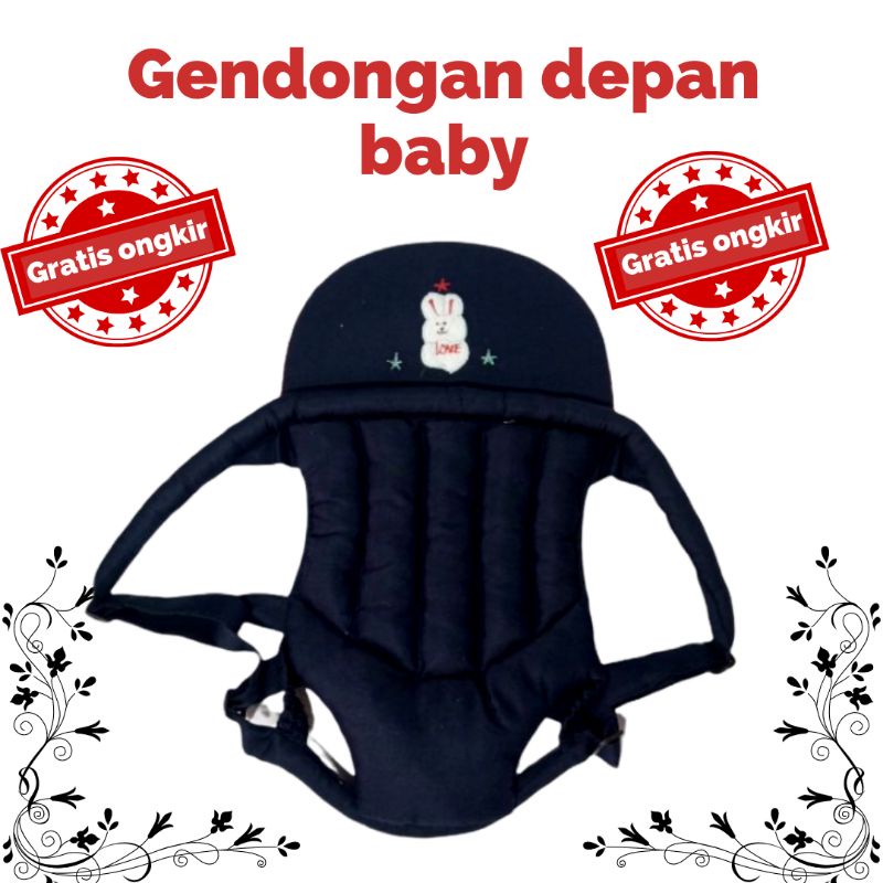 Gendongan bayi / Gendongan bayi depan / gendongan bayi hipseat / gendongan depan bordir termurah / gendongan motif tuil polos/pollkadot