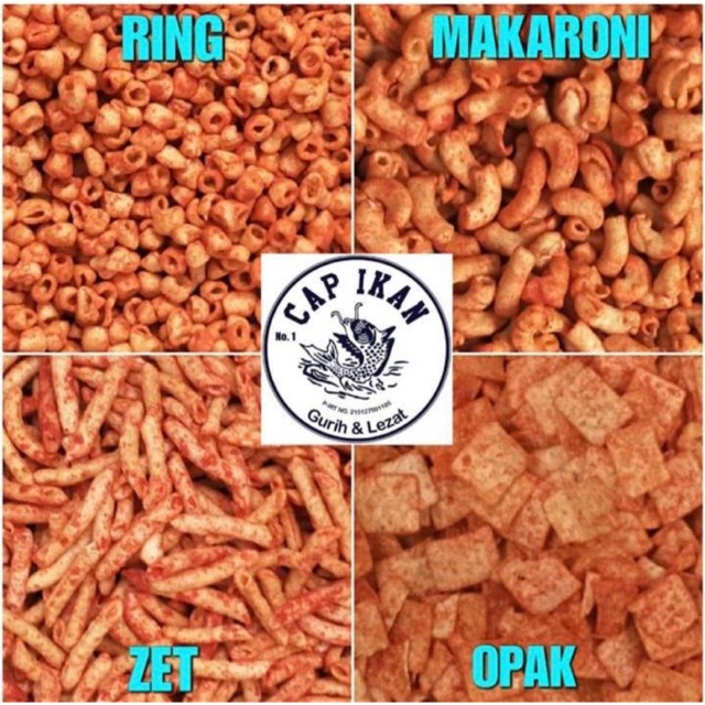 

SNACK CAP IKAN UKURAN BIASA