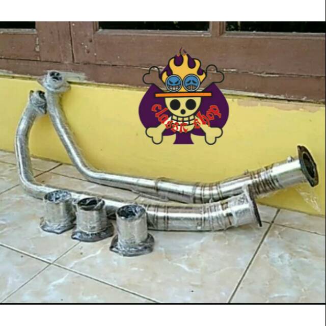 leheran knalpot satria fu adaptor set