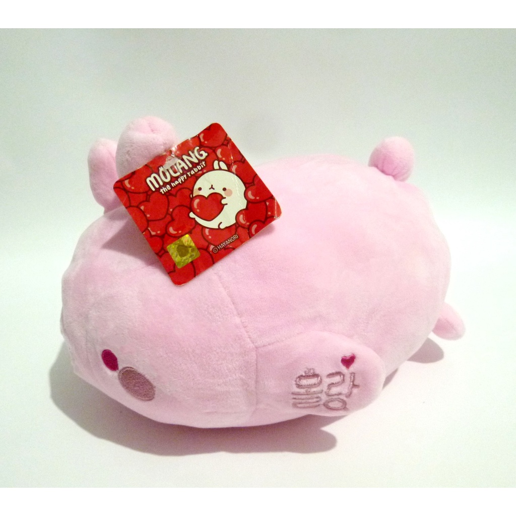 Boneka Molang Original Hayanori Plush Doll Pink Molang