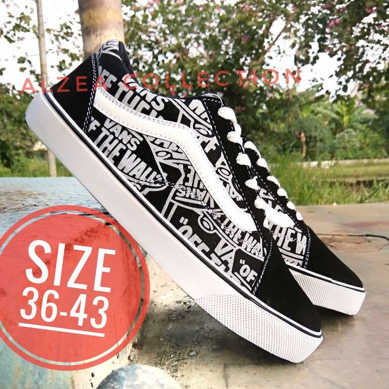 SEPATU PRIA CASSUAL VANS AUTHENTIC MOTIF KORAN ORIGINAL TERBARU SEPATU PRIA WANITA TERMURAH TERLARIS