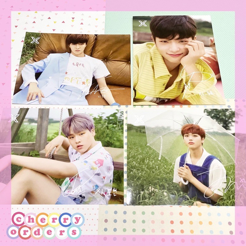 X1 Postcard PREMIER SHOWCON : Hyeongjun Dongpyo Dohyon Junho