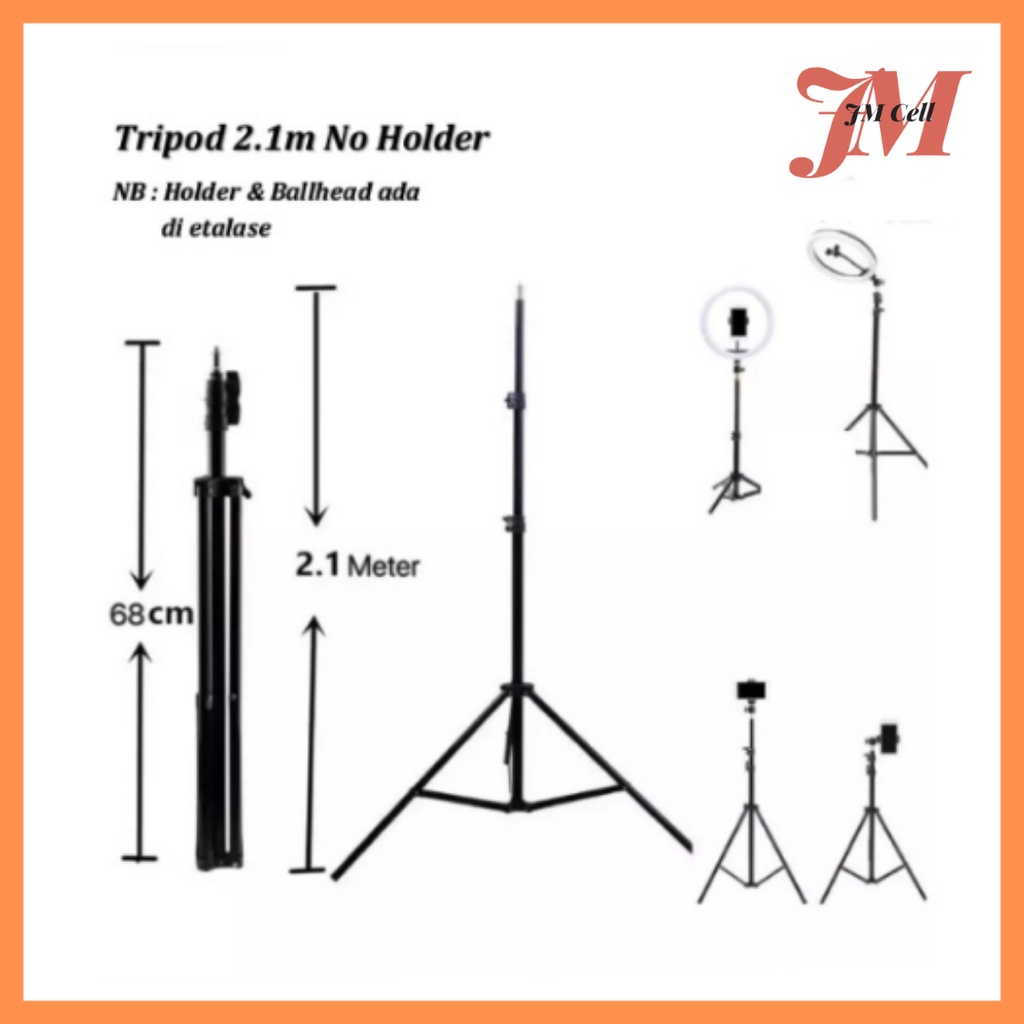 TRIPOD HP / TRIPOD 2 METER / TRIPOD 2.1 METER / 2.1M 2,1M Holder HP Murah
