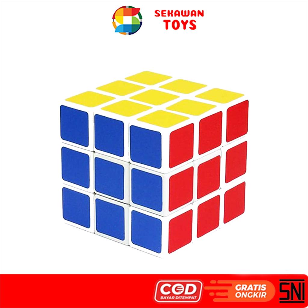 Mainan Edukasi Anak Rubik/ Mainan Edukatif Rubik 3x3x3 Magic Cube