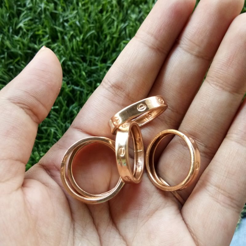 (kartier) Cincin Swasa kuning selamanya