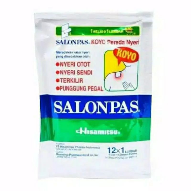 Salonpas koyo 1 pck isi 12 lbr