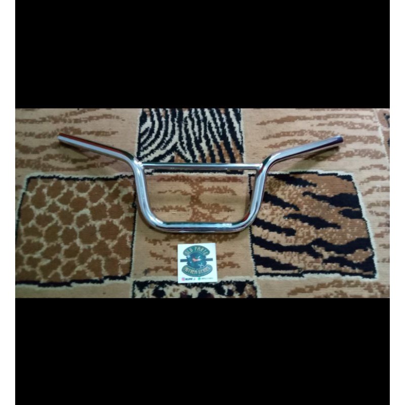 stang stir Honda win 100 trail stang stir Honda win 100 semi trail crome persis original